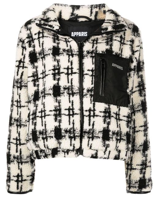Apparis Black Kayla Fleece Jacket