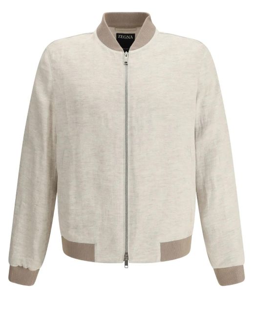 メンズ Zegna Oasi ジャケット White