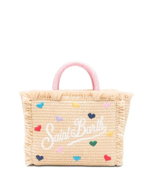 Mc2 Saint Barth Pink Mini Vanity Tote Bag