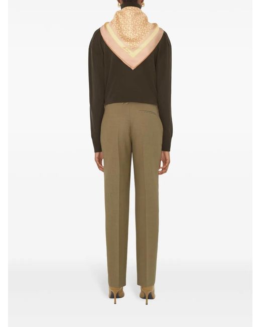 Burberry Natural B Charm Silk Scarf