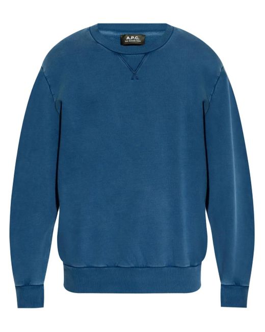 Sweat Label F A.P.C. pour homme en coloris Blue