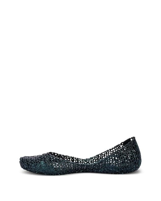 Melissa Blue X Campana Papel Ballerines