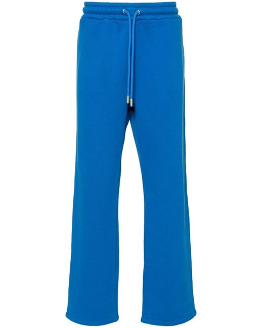 Pantalones de chándal con logo bordado Off-White c/o Virgil Abloh de hombre de color Blue