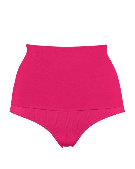 Eres Pink Gredin High-waisted Bikini Bottoms