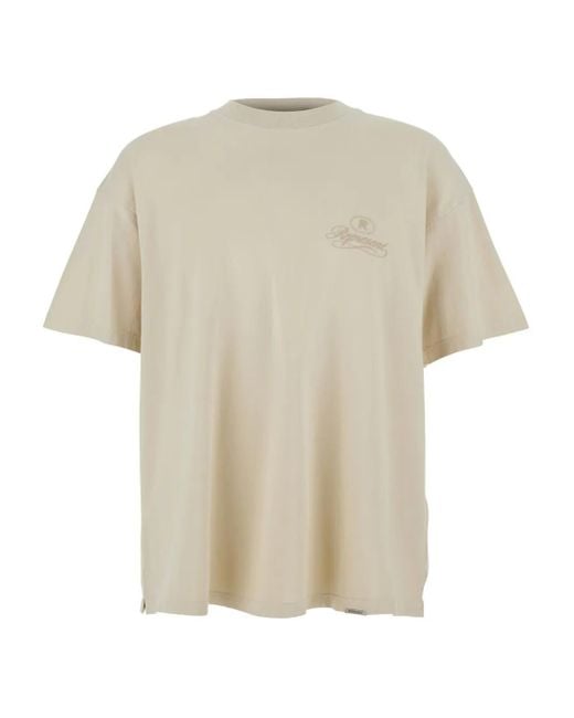 T-Shirt À Logo Imprimé Represent pour homme en coloris White
