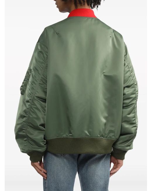 Chaqueta Bomber Reversible Undercover de hombre de color Green