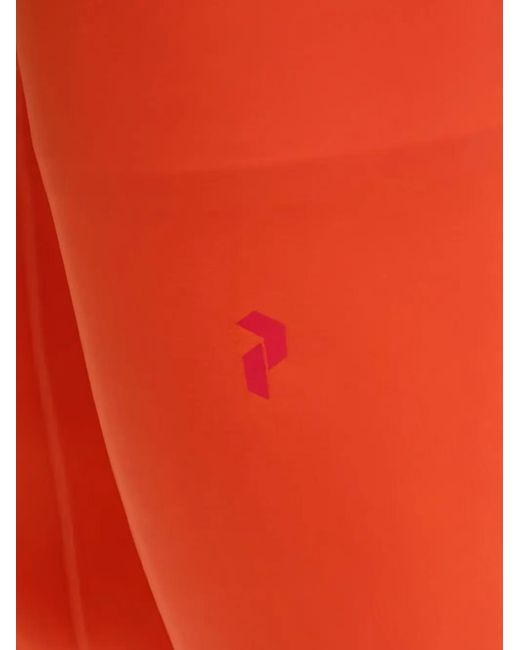 Peak Performance Red Cropped leggings for men