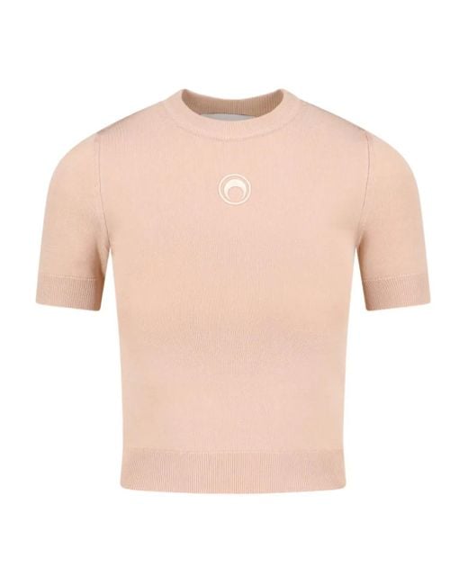 Haut À Logo Moon MARINE SERRE en coloris Pink