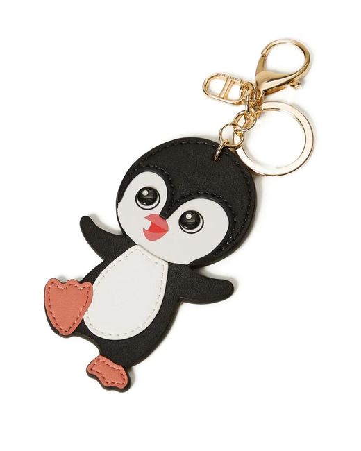 Twinset Black Penguin Keyring