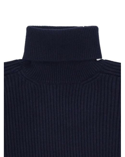 Fortela Blue Brighton High-Neck Sweater for men