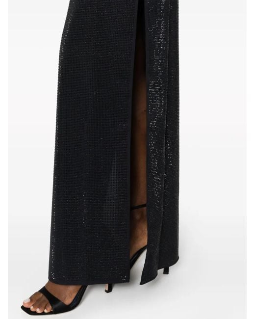 Blugirl Blumarine Black Square-Neck Sleeveless Dress