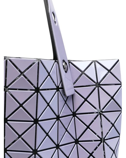 Issey Miyake Blue Handtasche Mit Geometrischem Muster