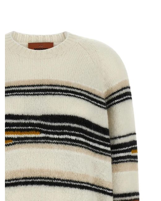 Pull À Rayures Missoni en coloris Gray