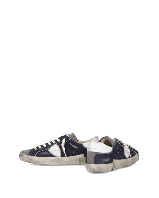 Philippe Model Blue Prsx Low Sneakers for men