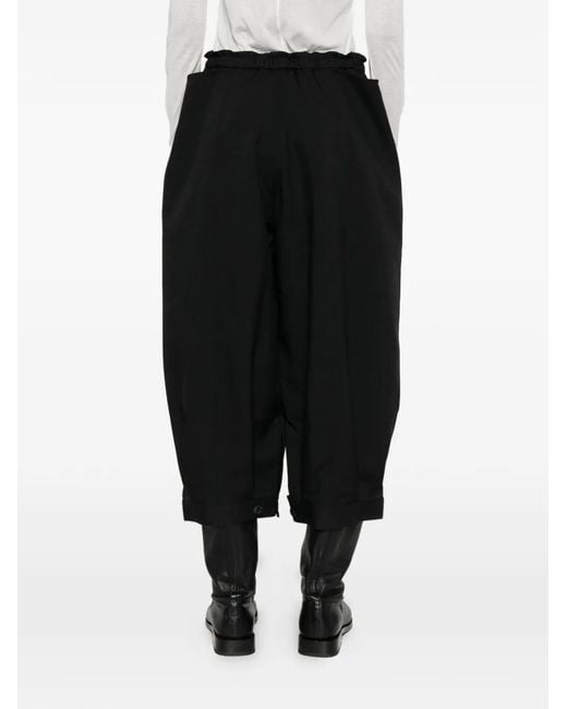 Y-3 Black Drawstring Trousers