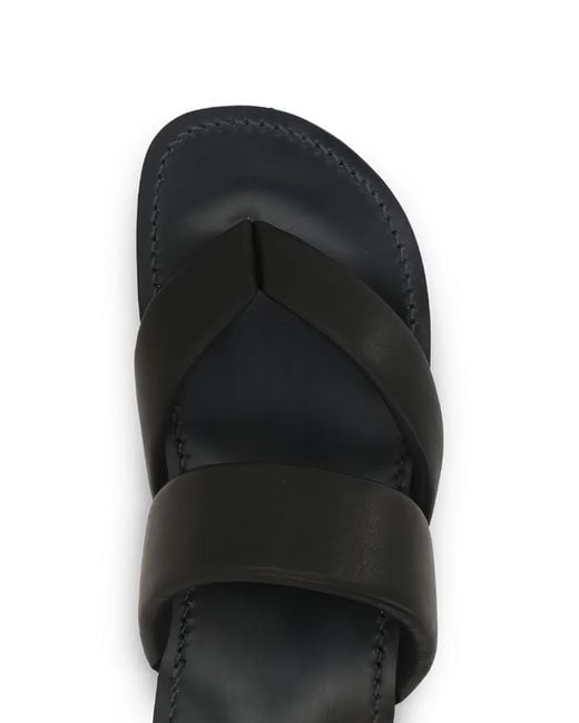 Yohji Yamamoto Black Open-Toe Sandals for men
