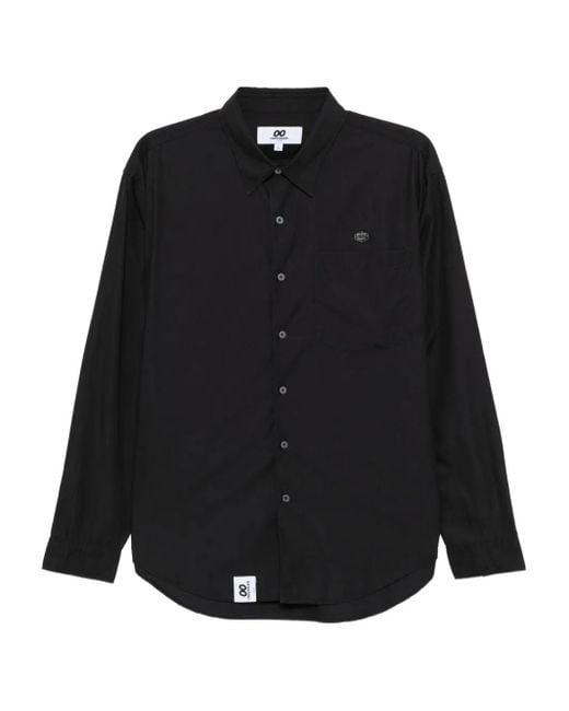 メンズ Chocoolate ロゴパッチ シャツ Black