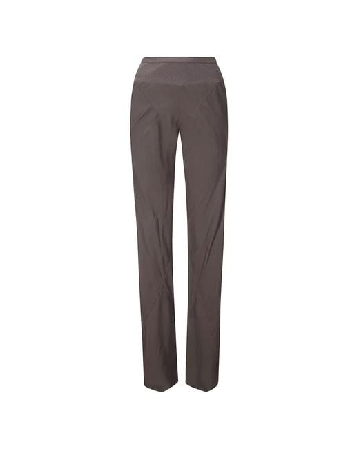 Rick Owens Brown Temple Trousers