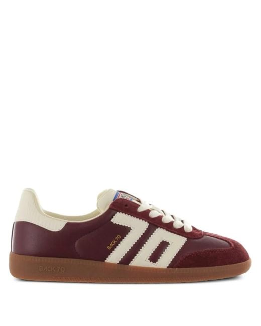 Back 70 Brown Leather Sneakers