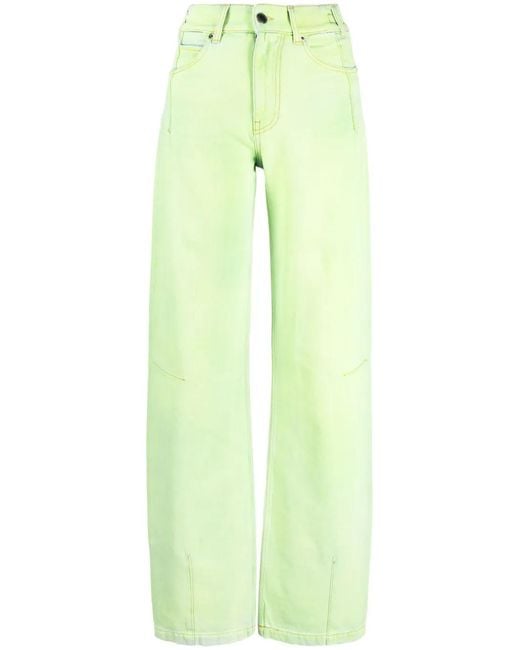 Vaqueros Anchos DARKPARK de color Green