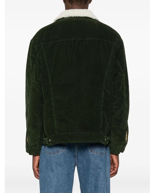 Levi's Black Relaxed Fit Sherpa Trkr for men