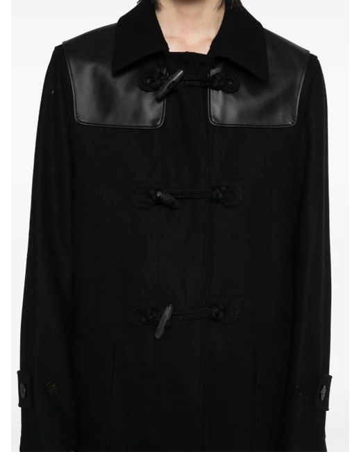 Trenca Con Botones Givenchy de hombre de color Black