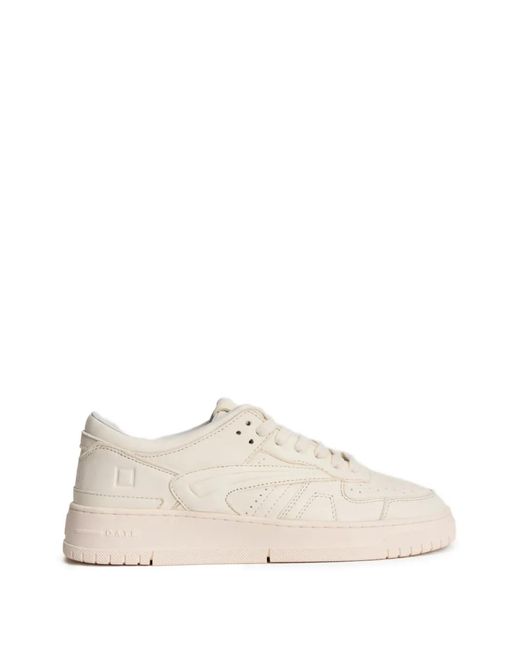 Date Natural Torneo Perforated Sneakers for men