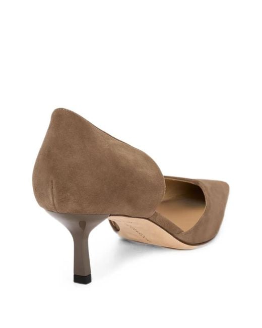 Victoria Beckham Natural Angle D'Orsay Pumps