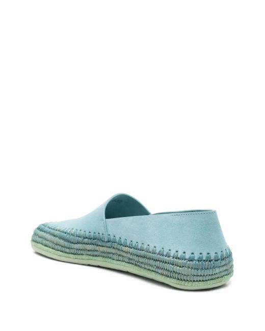 Loewe Blue Rio Suede Espadrilles