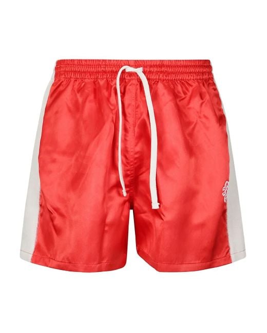 Stockholm Surfboard Club Red Billy Shorts