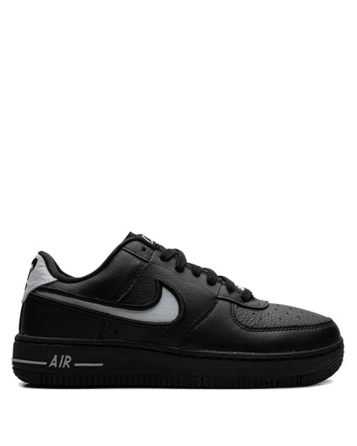 Nike Black Air Force 1 Low Leather Sneakers