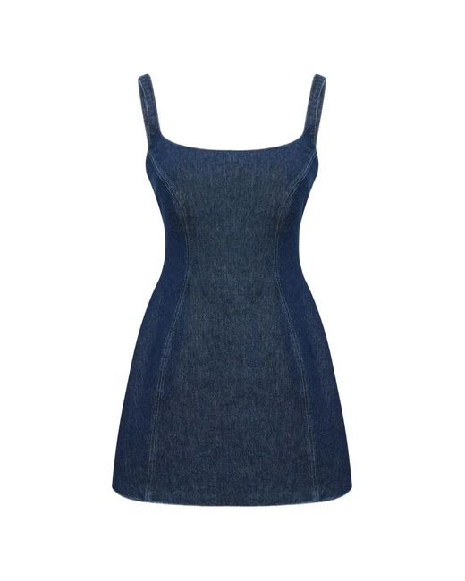 Occleus Blue Foster Mini Dress