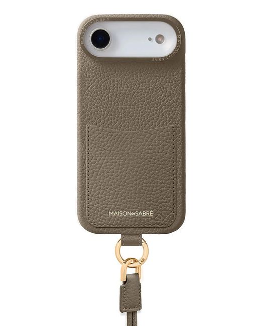 Maison De Sabre Natural Sling Iphone 17 Air Case