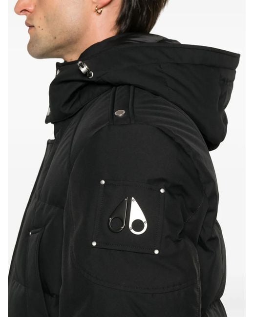Moose Knuckles Black Cloud Parka for men