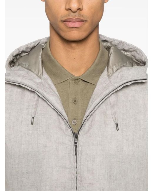 Herno Gefütterte Weste in Gray für Herren