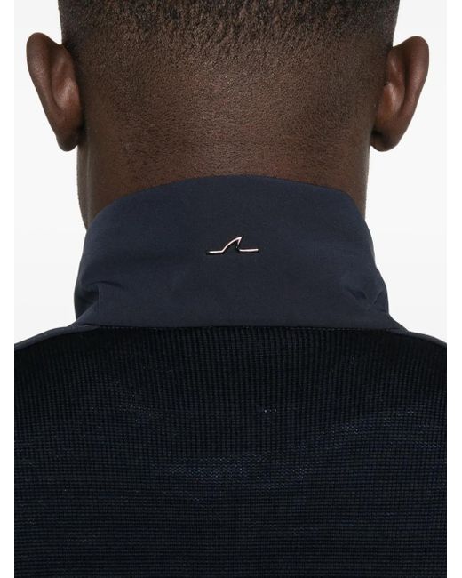Paul & Shark Blue Zip-Front Jacket for men