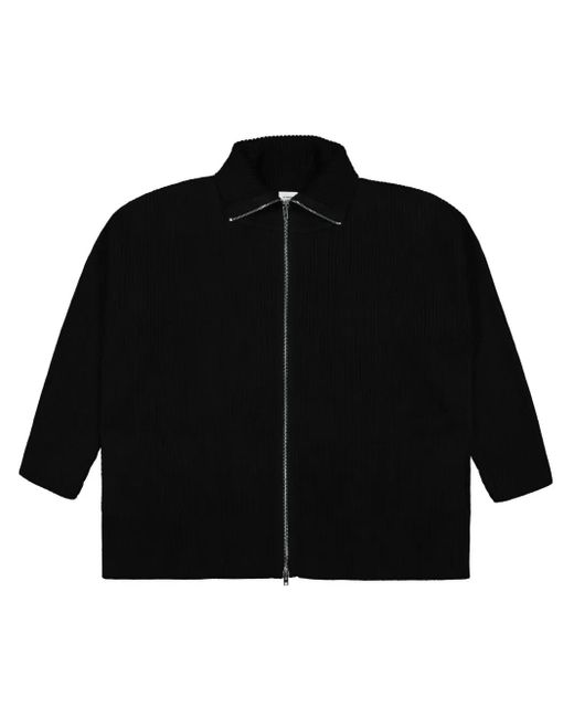 Cardigan À Fermeture Zippée Vetements pour homme en coloris Black