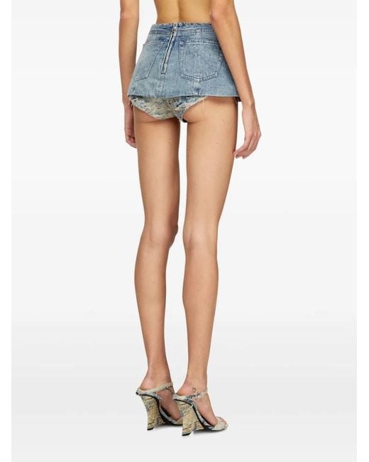DIESEL Blue Denim Skirts