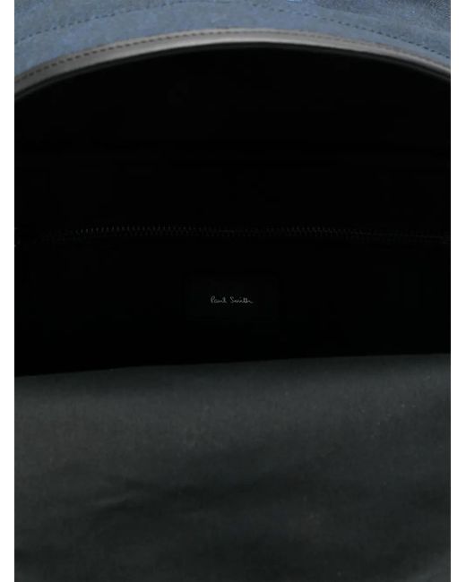 Zaino Con Stampa di Paul Smith in Blue da Uomo
