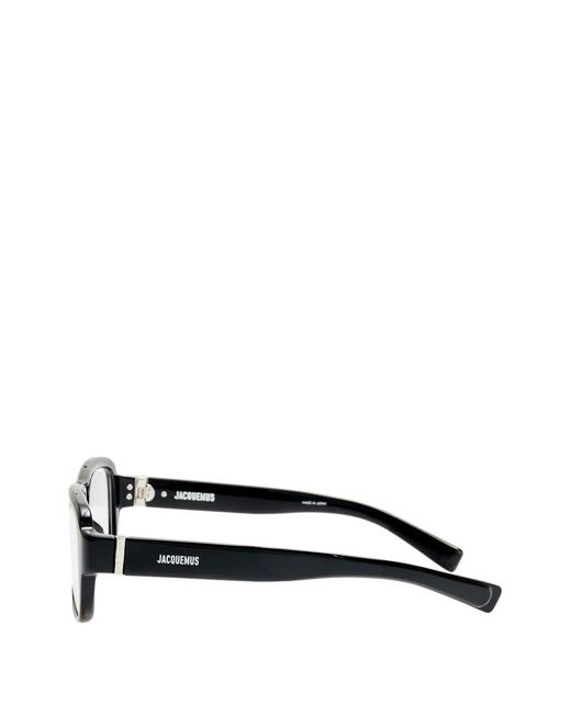 Jacquemus Black Rectangle-Frame Glasses