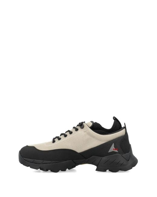 Roa Black Neal Panelled Sneakers
