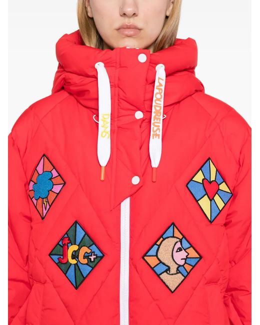 Rossignol Lumy Donsjack in het Red