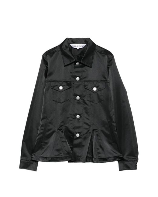 Comme des Garçons Black Peplum Jacket