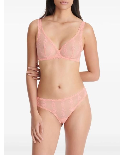 Eres Pink Gourmande Triangle Bra