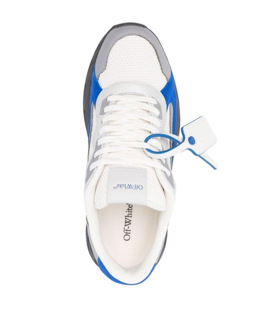 Off-White c/o Virgil Abloh Blue Kick Off Sneakers for men