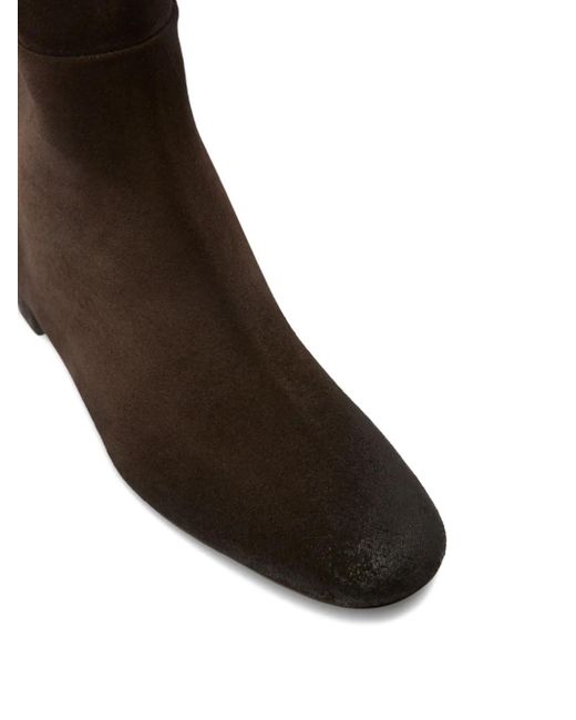 Marsèll Brown Suede Knee-High Boots