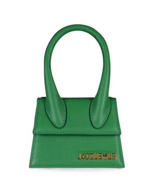 Jacquemus Green Le Chiquito Leather Mini Bag