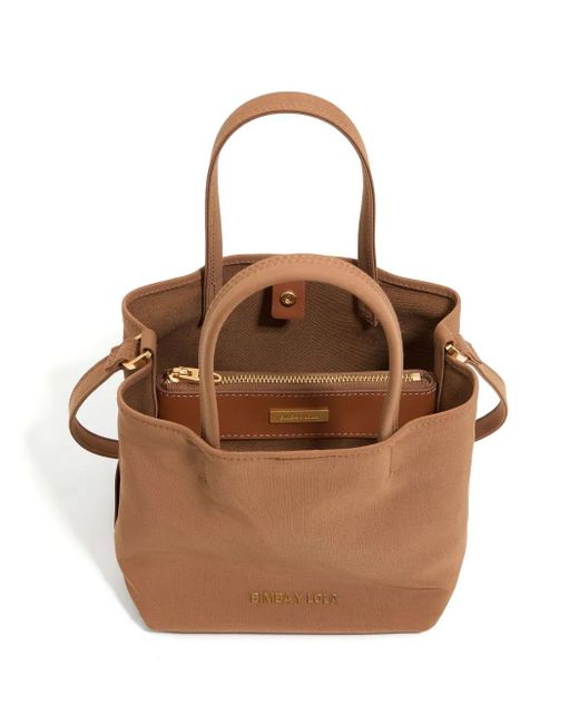 Bimba Y Lola Brown Small Chihuahua Tote Bag