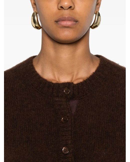 Dorothee Schumacher カシミア カーディガン Brown