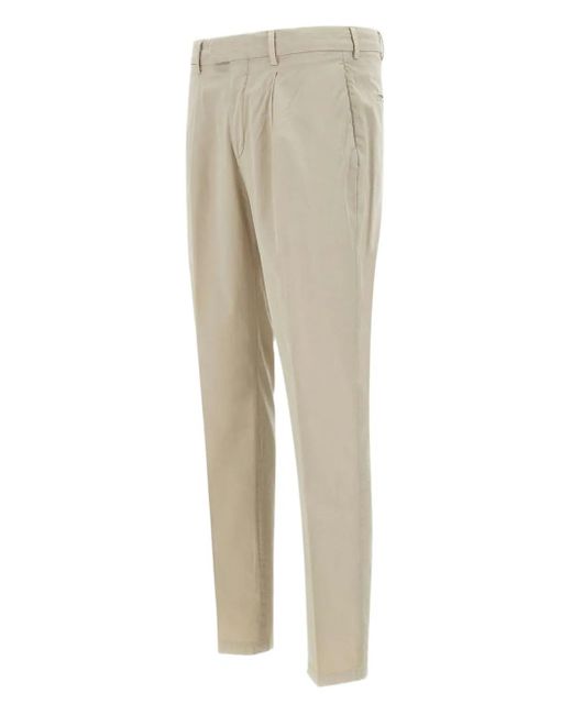 Devore Natural Silk-Blend Trousers for men